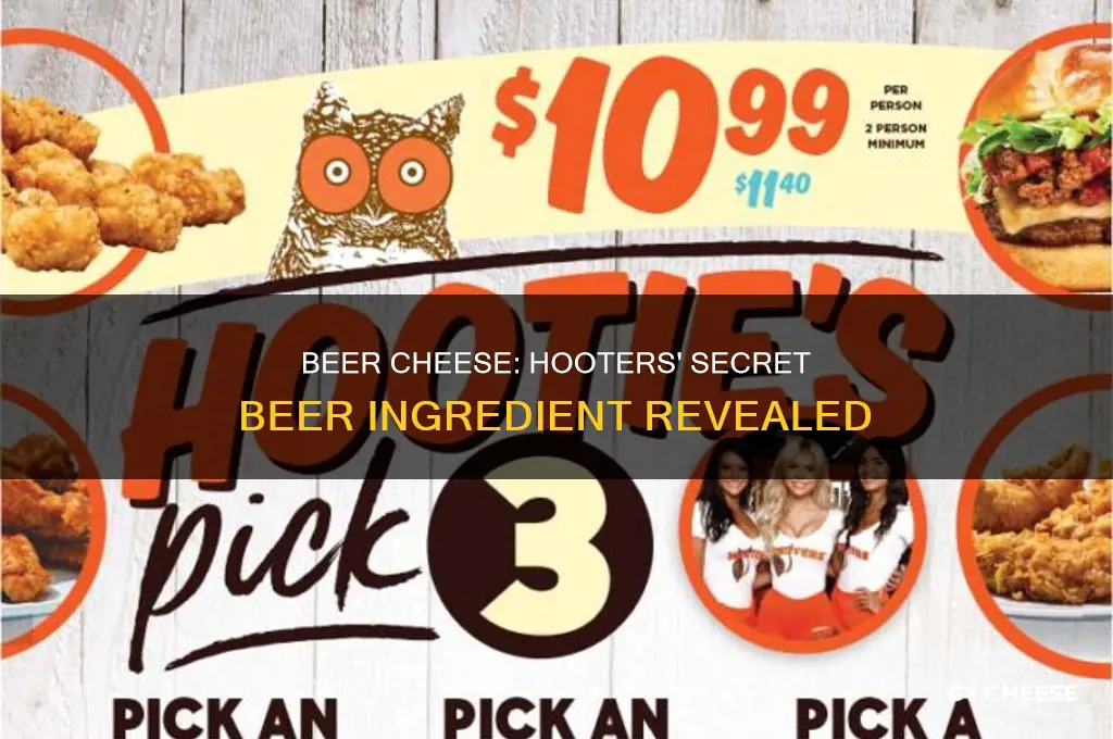 what kind of beer is used in hooter beer cheese
