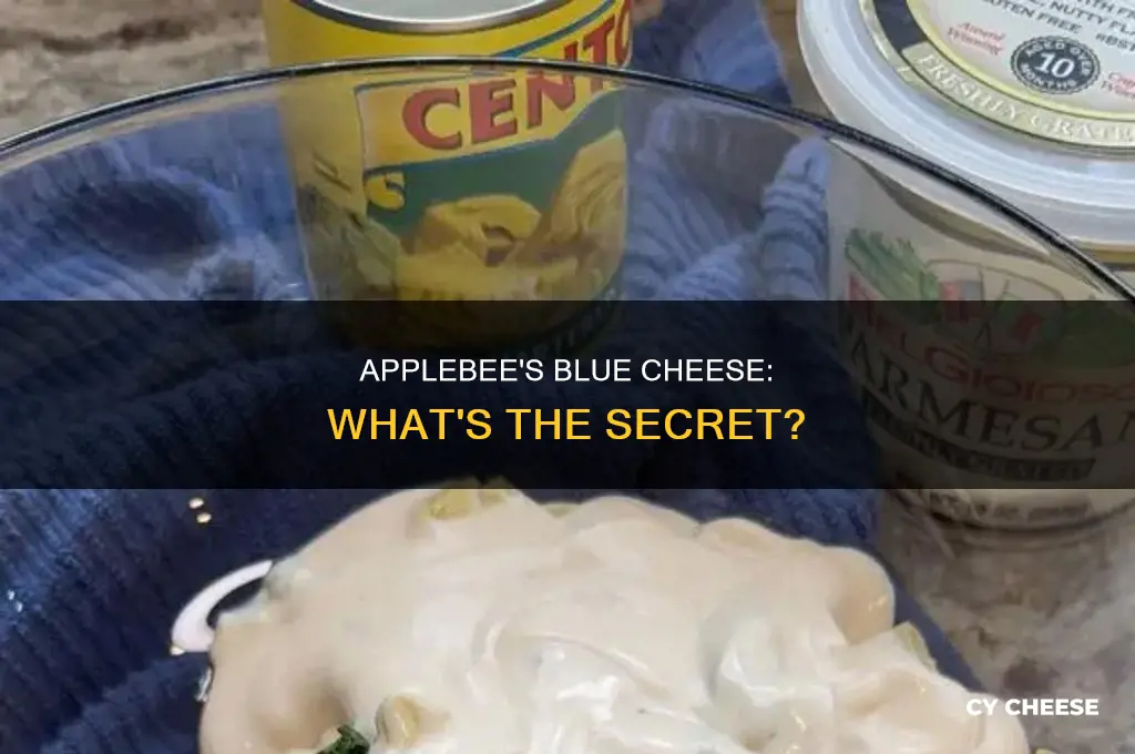 what kind of blue cheese does applebee