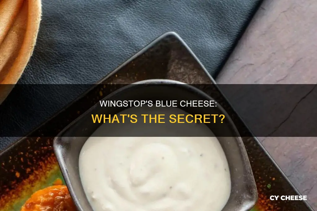 what kind of blue cheese does wingstop use