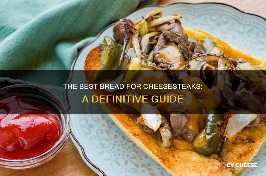 what kind of bread do they use for cheese steaks