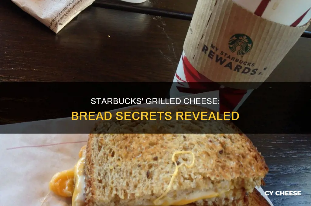 what kind of bread does starbucks use for grilled cheese