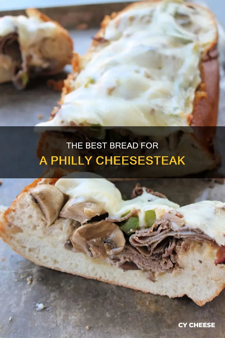 what kind of bread for a philly cheese steak