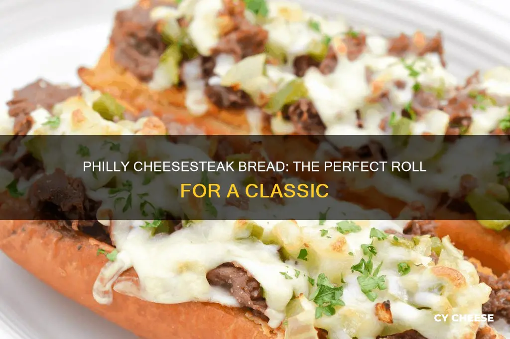what kind of bread is used for philly cheese steak