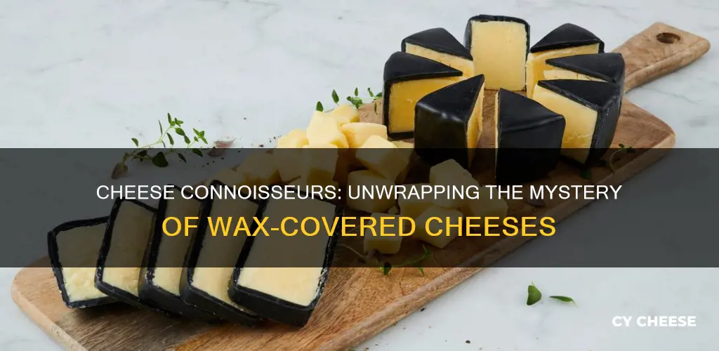 what kind of cheese are the small waxed