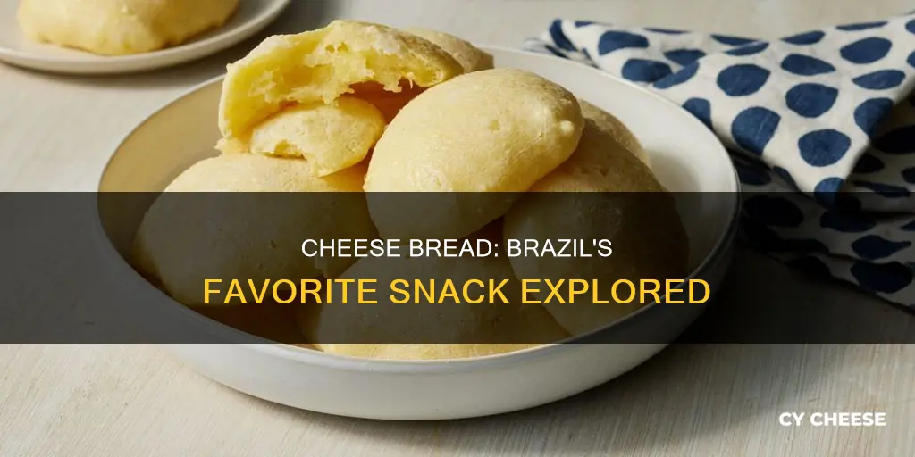 what kind of cheese bread served in brazil