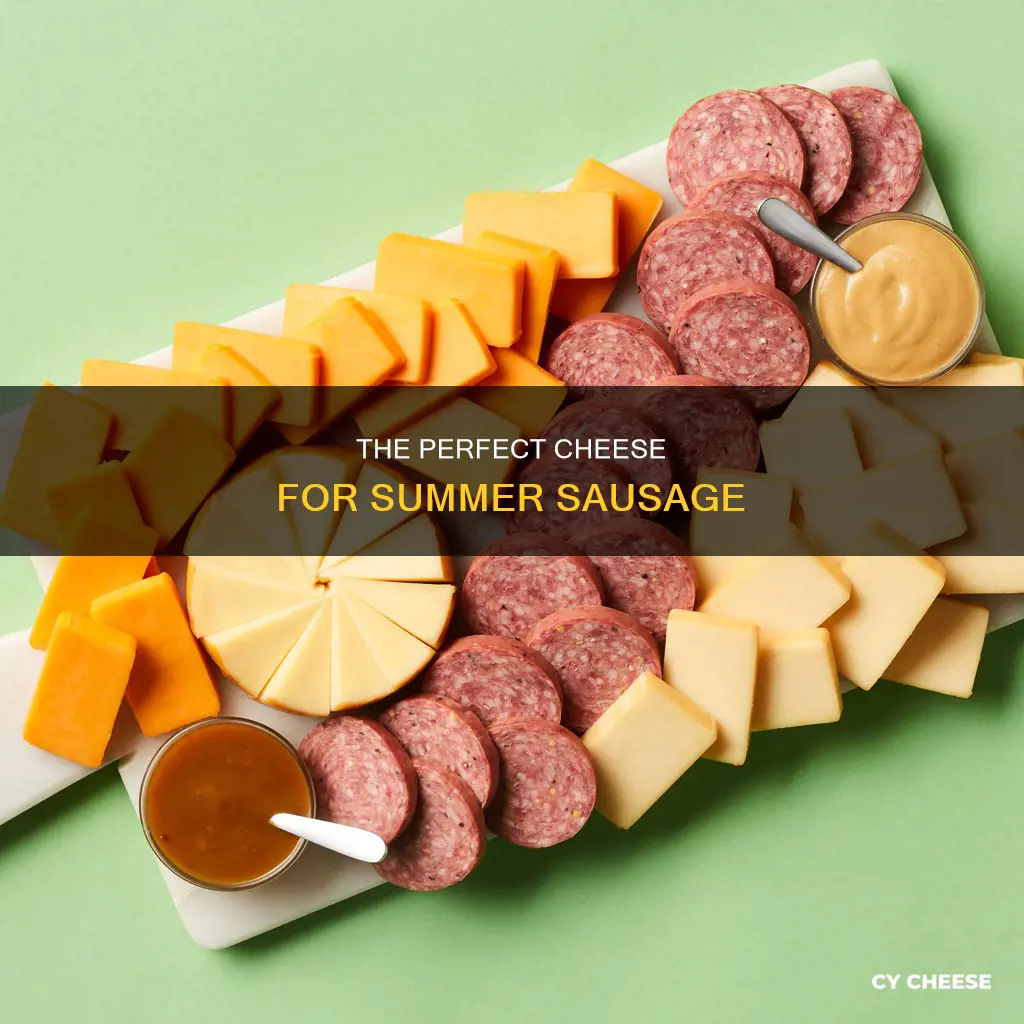 what kind of cheese cones insummer sausage