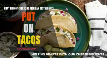 Mexican Restaurant Tacos: What's the Cheese?