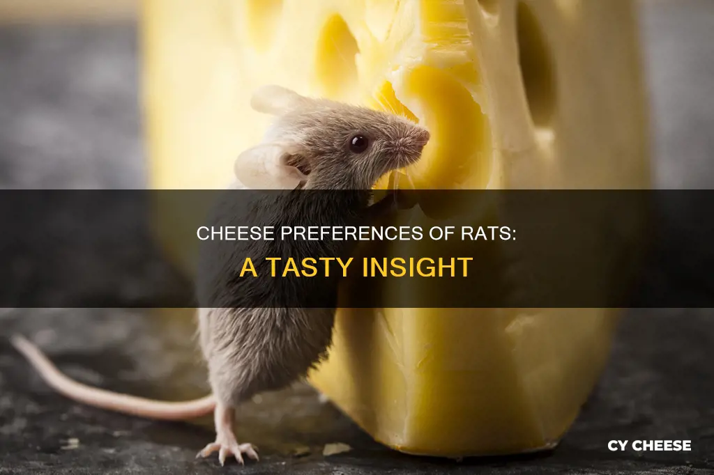 what kind of cheese do rats like