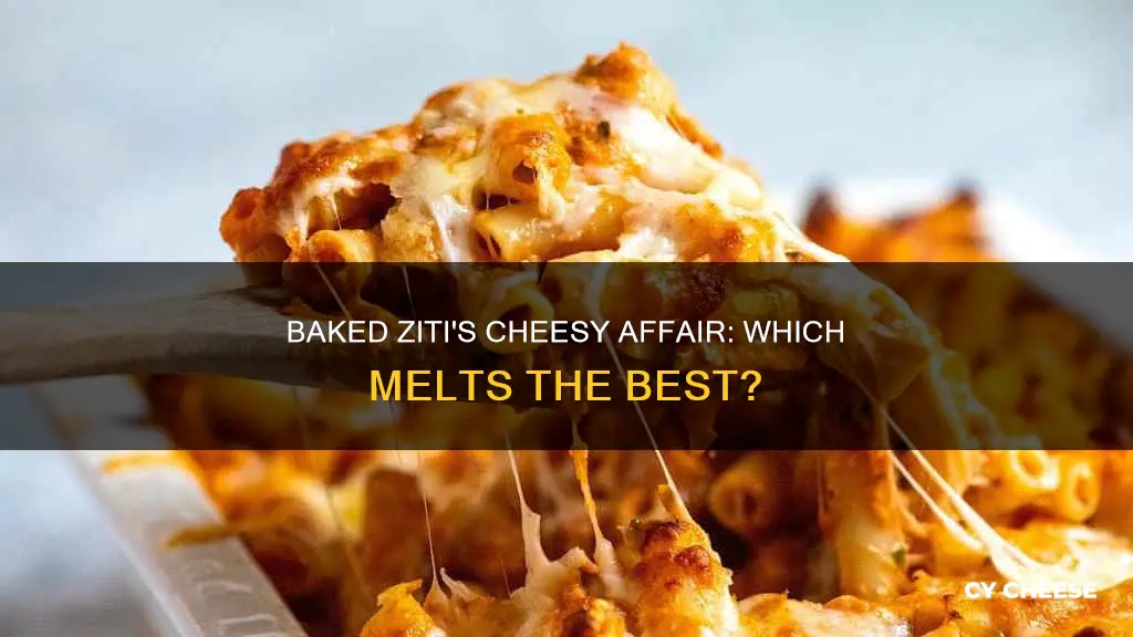 what kind of cheese do you put in baked ziti