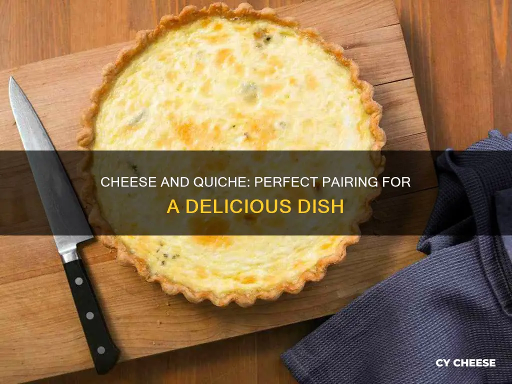 what kind of cheese do you put in quiche