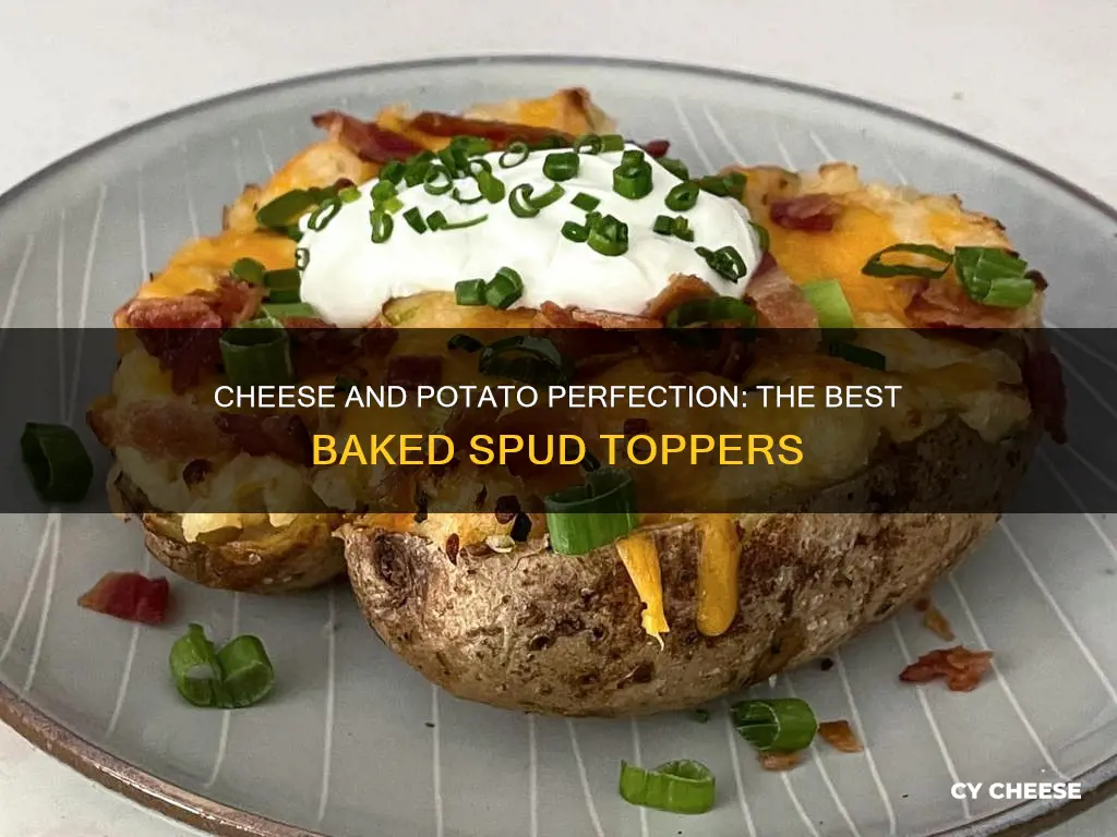 what kind of cheese do you put on baked potatoes