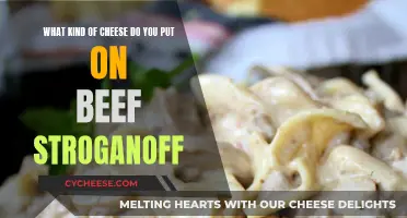 Beef Stroganoff: Choosing the Perfect Cheesy Topping