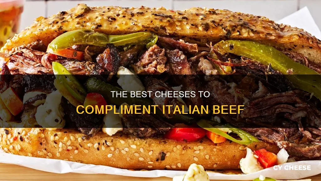 what kind of cheese do you put on italian beef