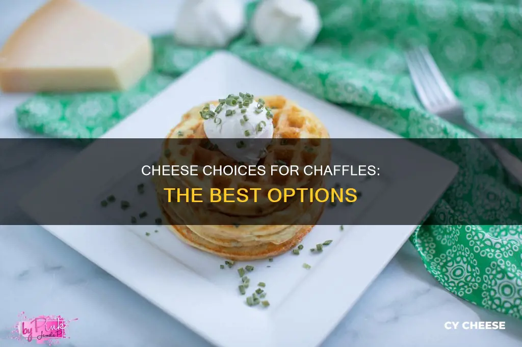 what kind of cheese do you use for chaffles