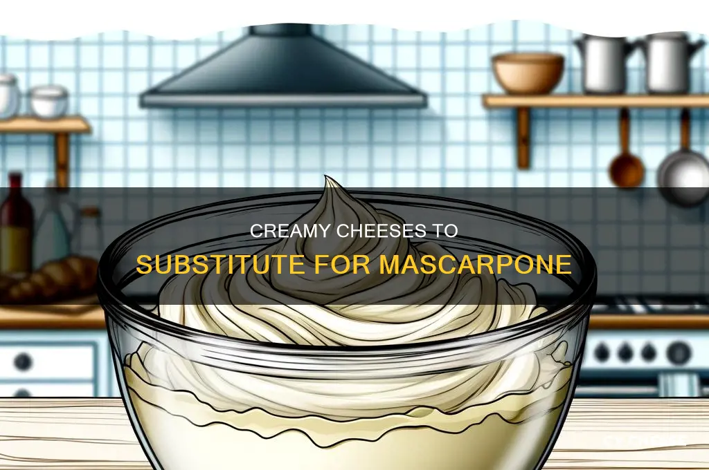 what kind of cheese do you use instead of marscapone