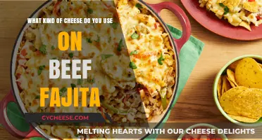 Cheese and Beef Fajita: A Perfect Match
