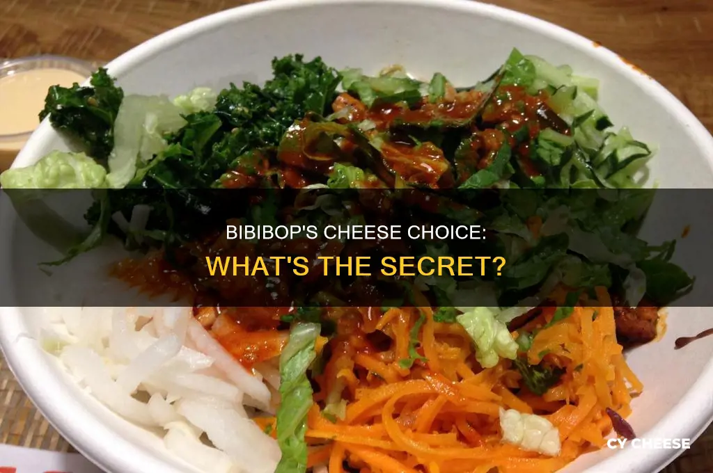 what kind of cheese does bibibop use