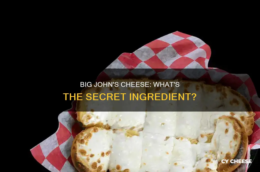 what kind of cheese does big john