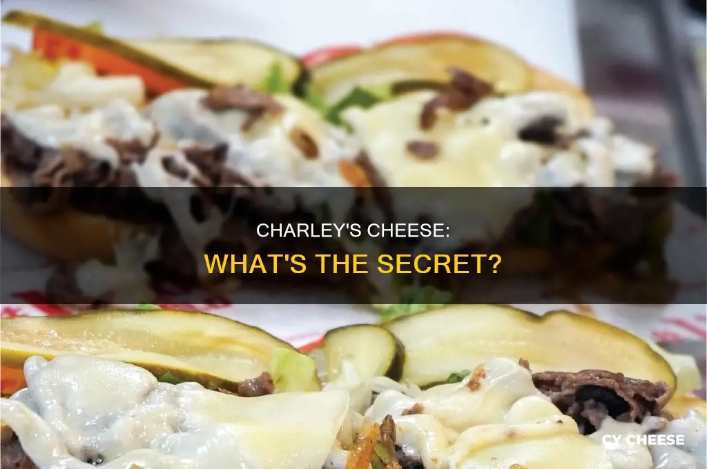 what kind of cheese does charleys use