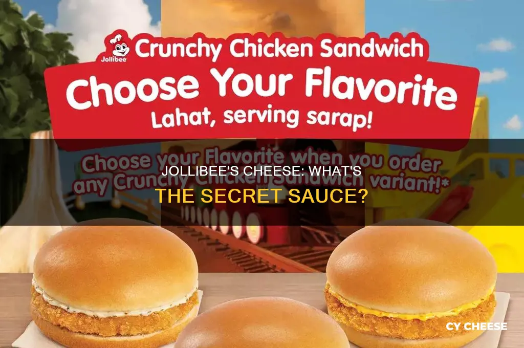 what kind of cheese does jollibee use
