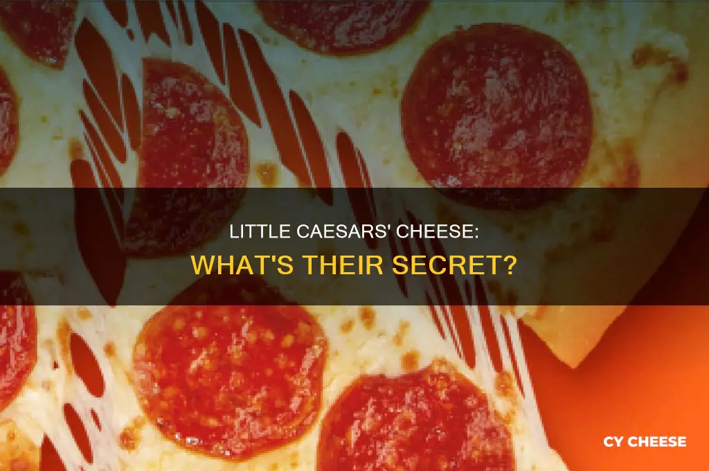what kind of cheese does little ceasars use