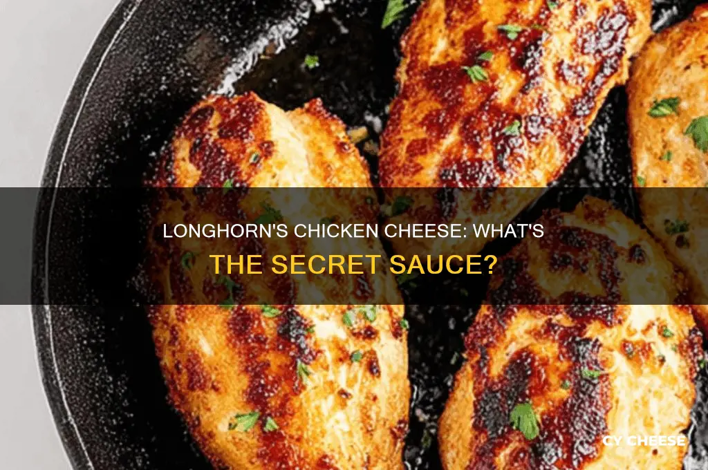what kind of cheese does longhorn use on chicken