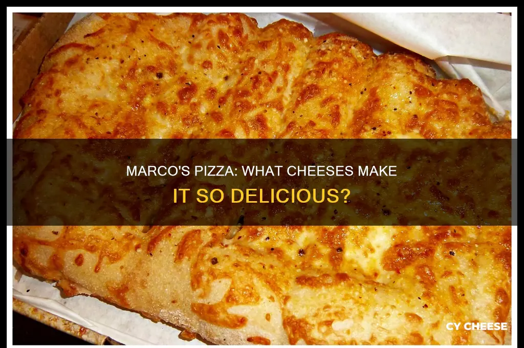 what kind of cheese does marco pizza use