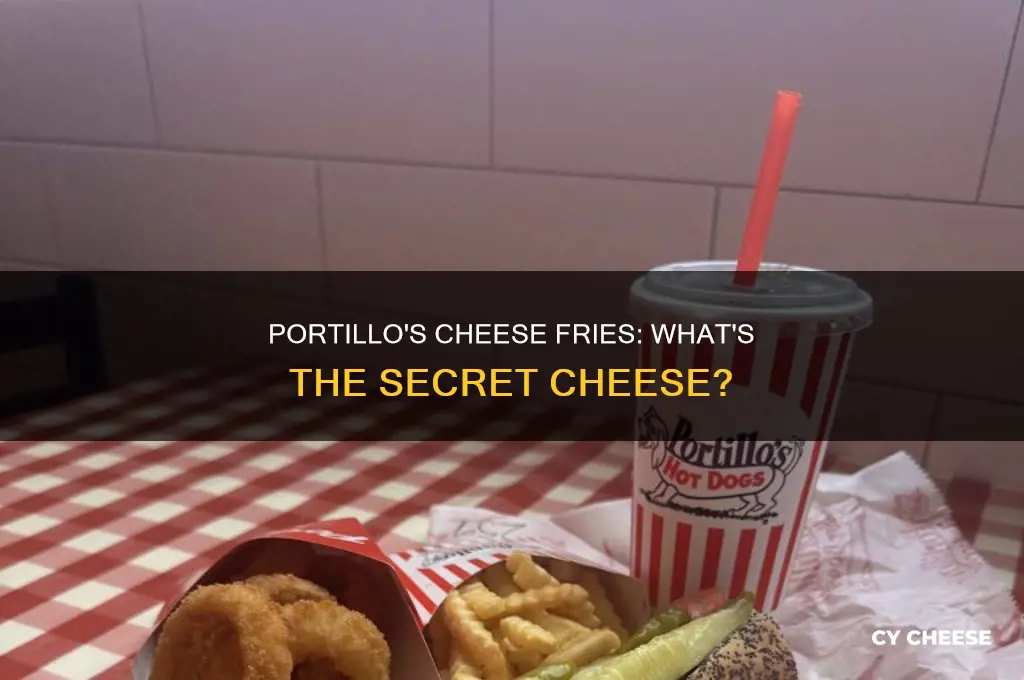 what kind of cheese does portillo