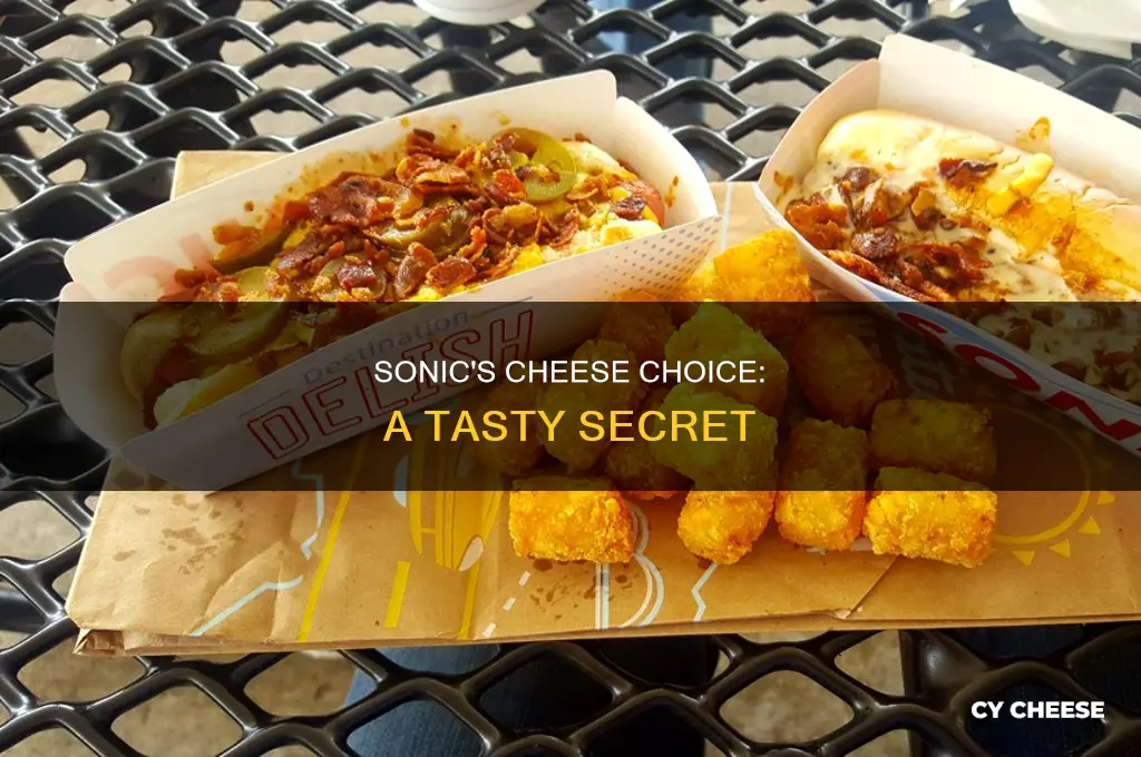 what kind of cheese does sonic use
