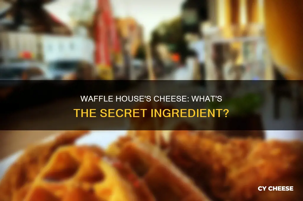 what kind of cheese does waffle house use
