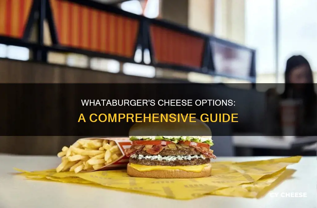 what kind of cheese does whataburger have