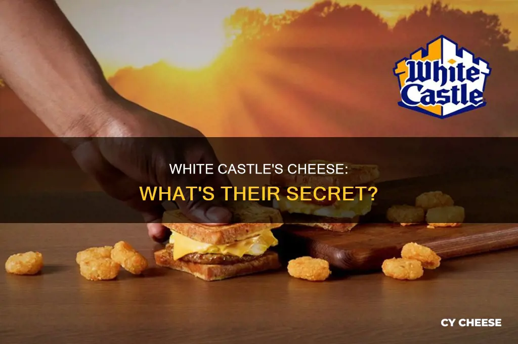 what kind of cheese does white castle use