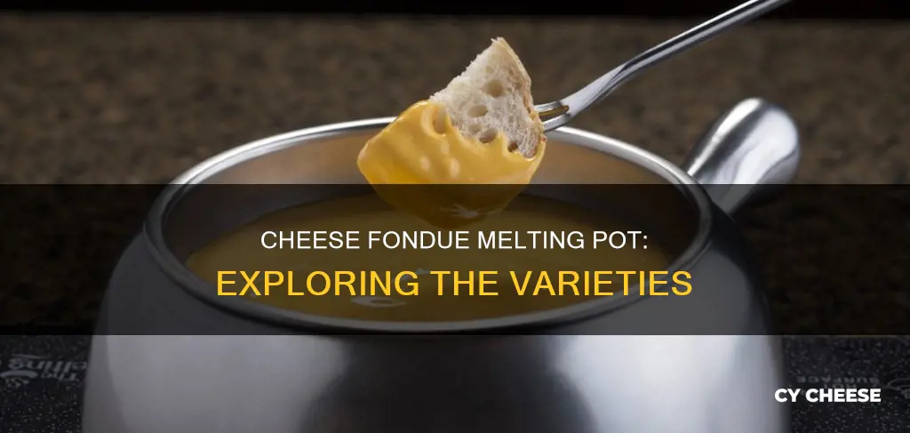 what kind of cheese fondue at melting pot