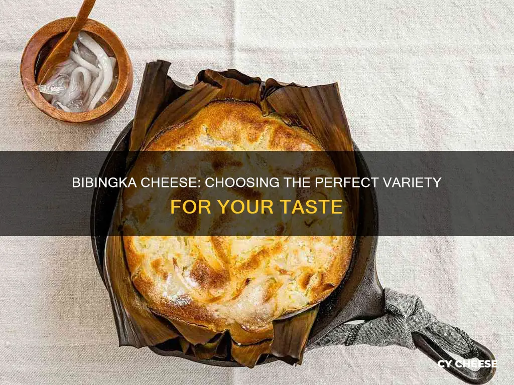 what kind of cheese for bibingka