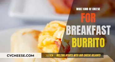 Breakfast Burrito Bliss: Cheeses to Start Your Day