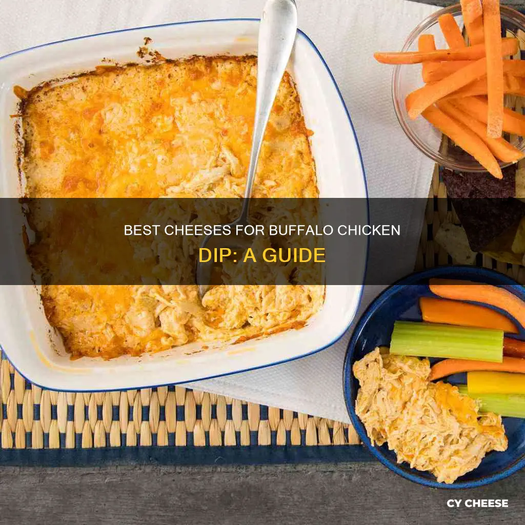 what kind of cheese for buffalo chicken dip