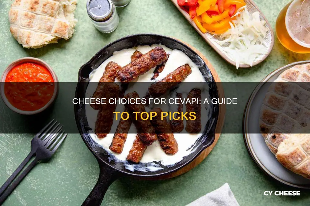 what kind of cheese for cevapi