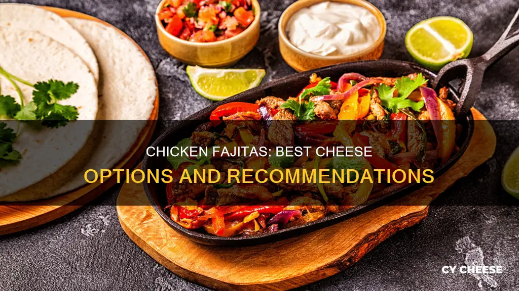 what kind of cheese for chicken fajitas