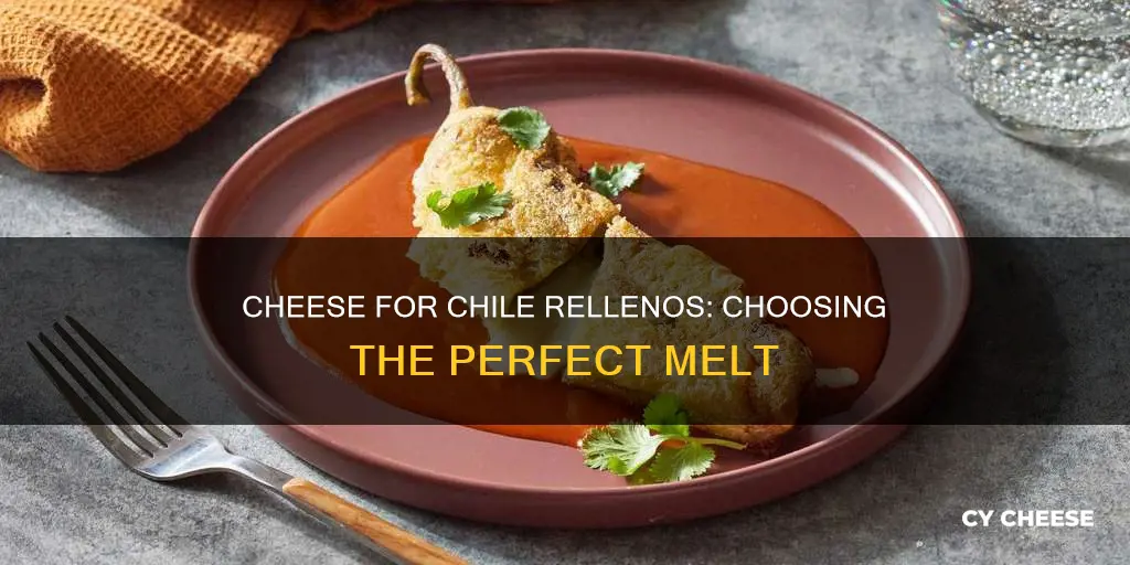 what kind of cheese for chile rellenos