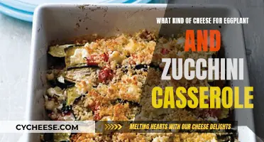 Cheese Choices for Eggplant and Zucchini Casserole