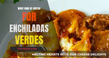 Cheese Options for Enchiladas Verdes: A Quick Guide