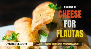 Cheese Choice for Flautas: Melty, Stringy, or Sharp?