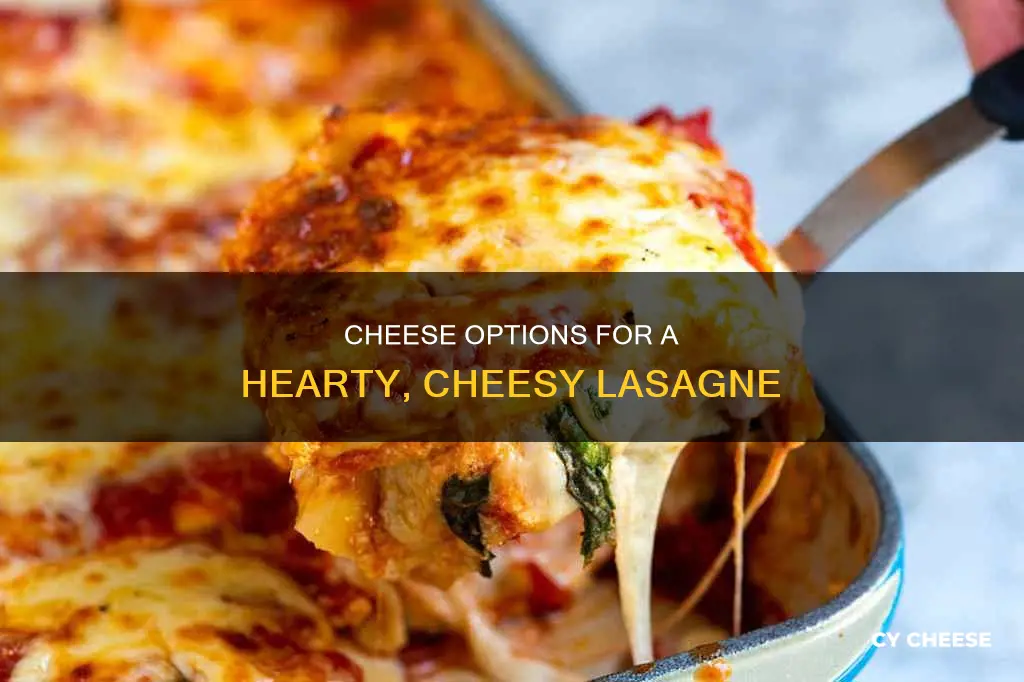 what kind of cheese for lasagne