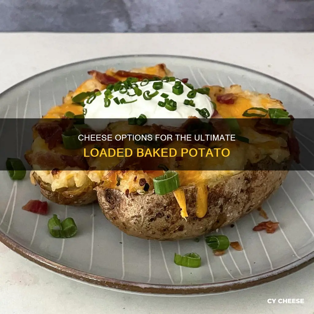 what kind of cheese for loaded baked potato