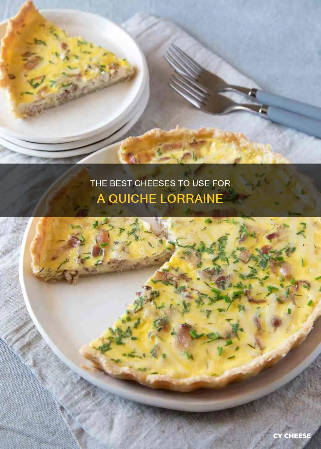 what kind of cheese for quiche lorraine