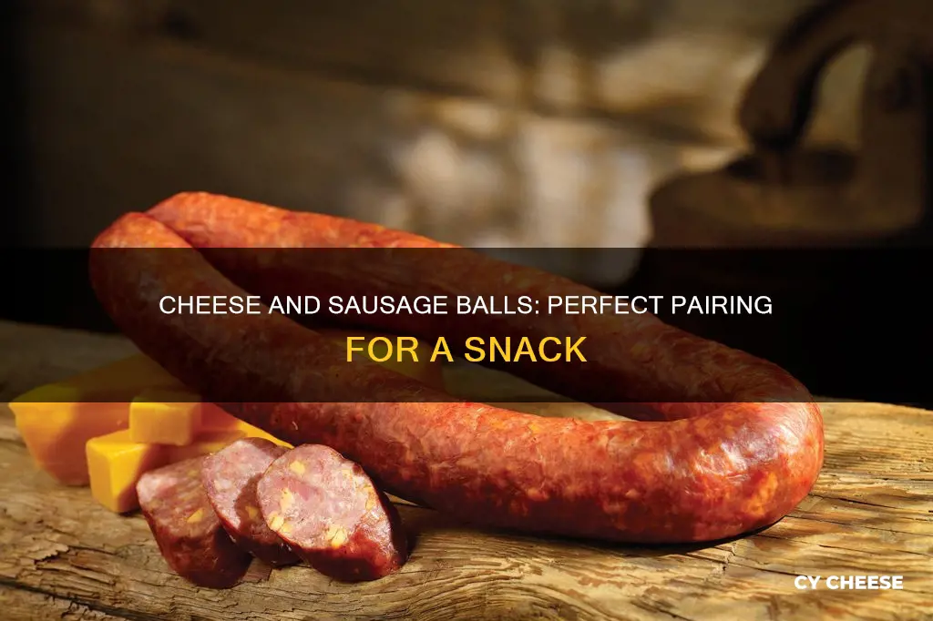 what kind of cheese for sausage balls