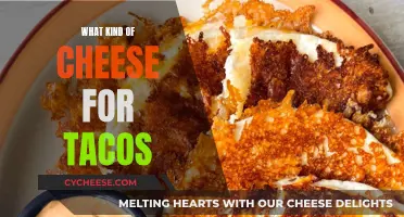 Cheese and Tacos: The Perfect Melty Combination