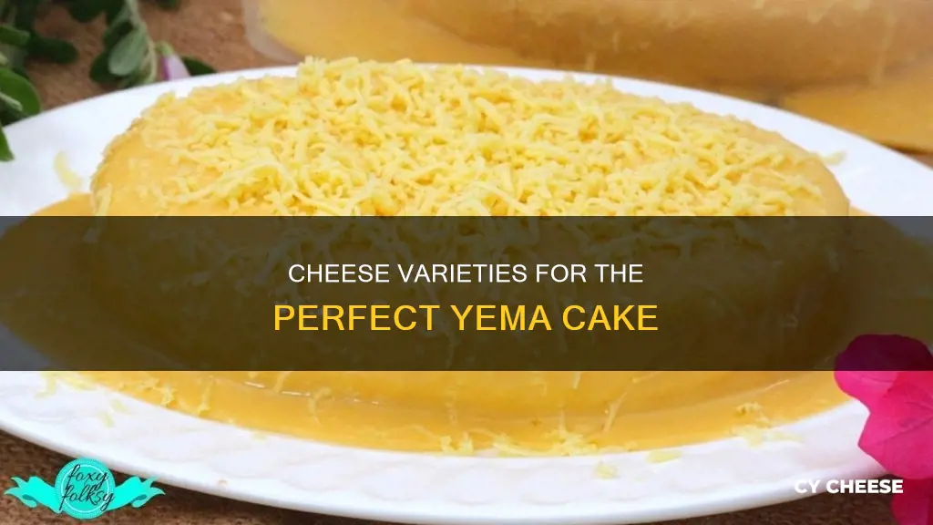 what kind of cheese for yema cake