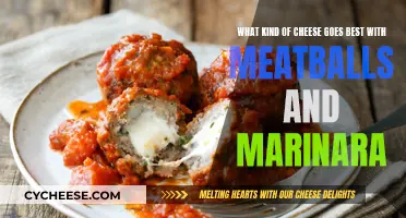 Cheese and Meatballs: The Perfect Match for Marinara Sauce