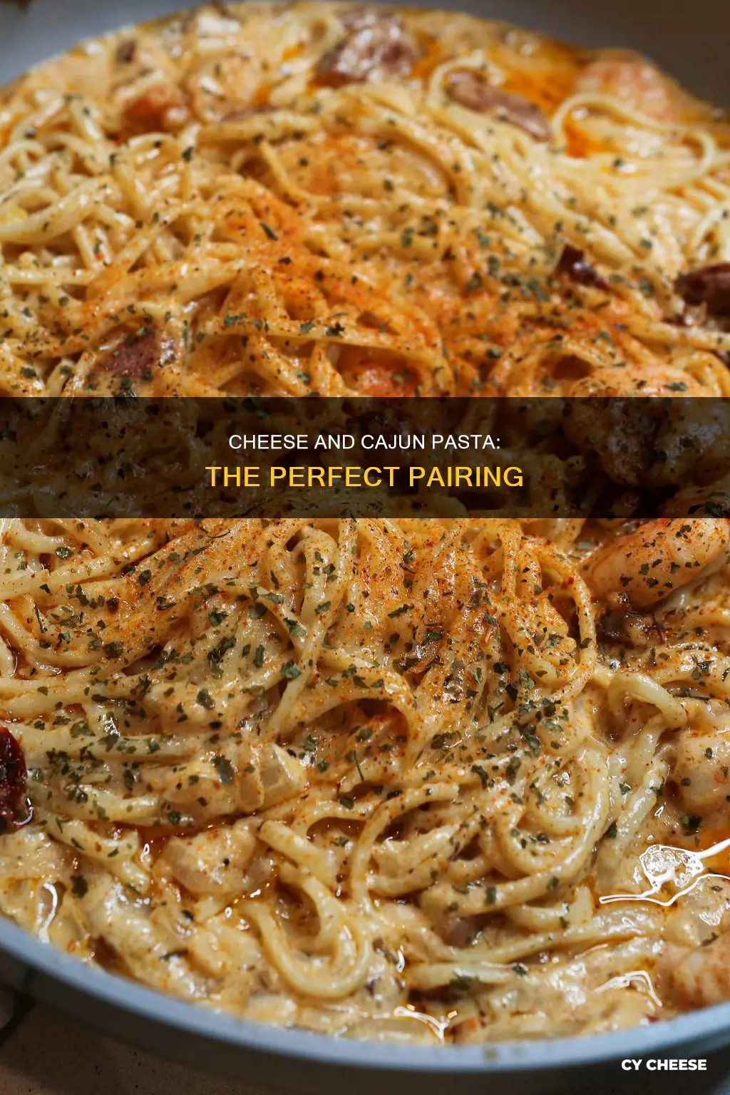 what kind of cheese goes in cajun pasta